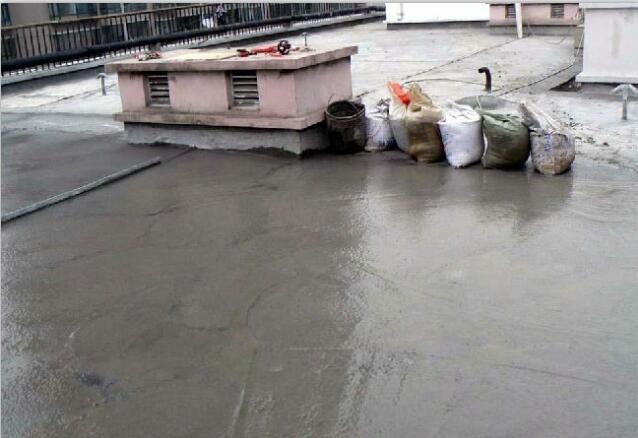 細(xì)石砼防水層施工